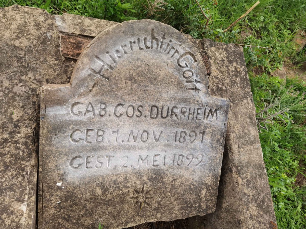 DURRHEIM Gab. Cos. 1891-1892