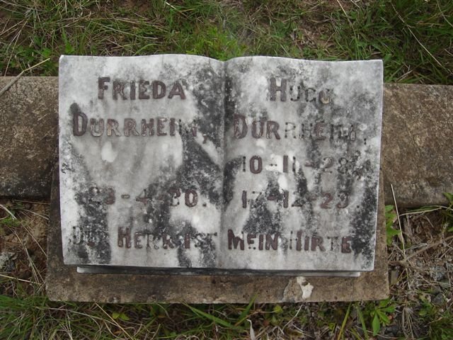 DURRHEIM Hugo 1928-1929 :: DURRHEIM Frieda -1930