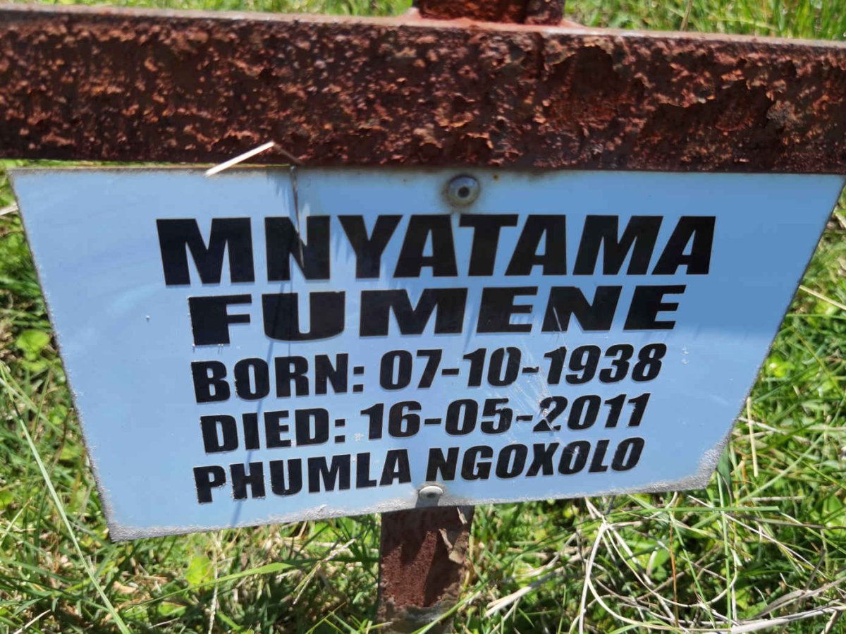 FUMENE Mnyatama 1938-2011