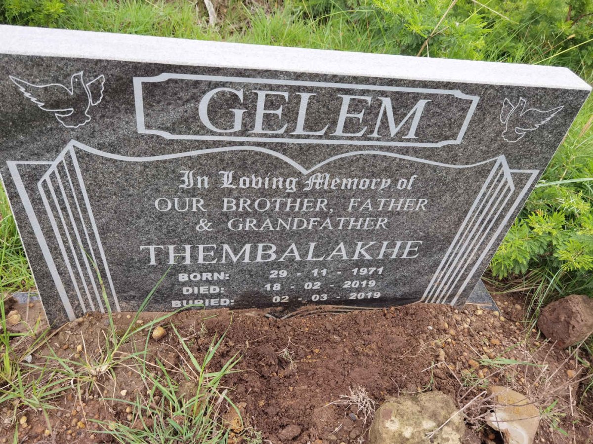 GELEM Thembalakhe 1971-2019