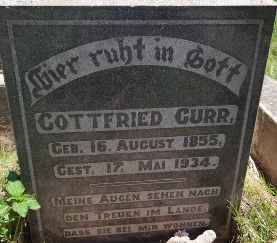 GURR Gottfried 1855-1934
