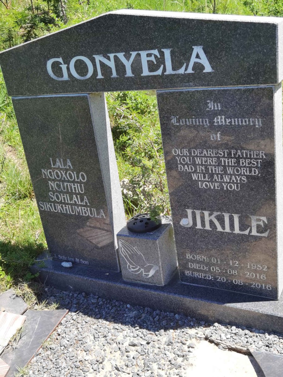 GONYELA Jikile 1952-2016