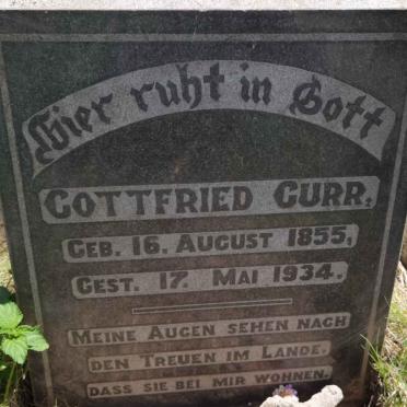 GURR Gottfried 1855-1934