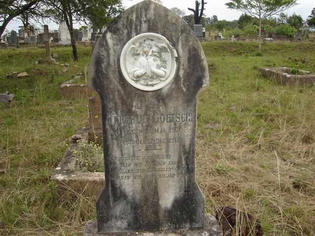 GOETSCH Laura Gertrud 1907-1913