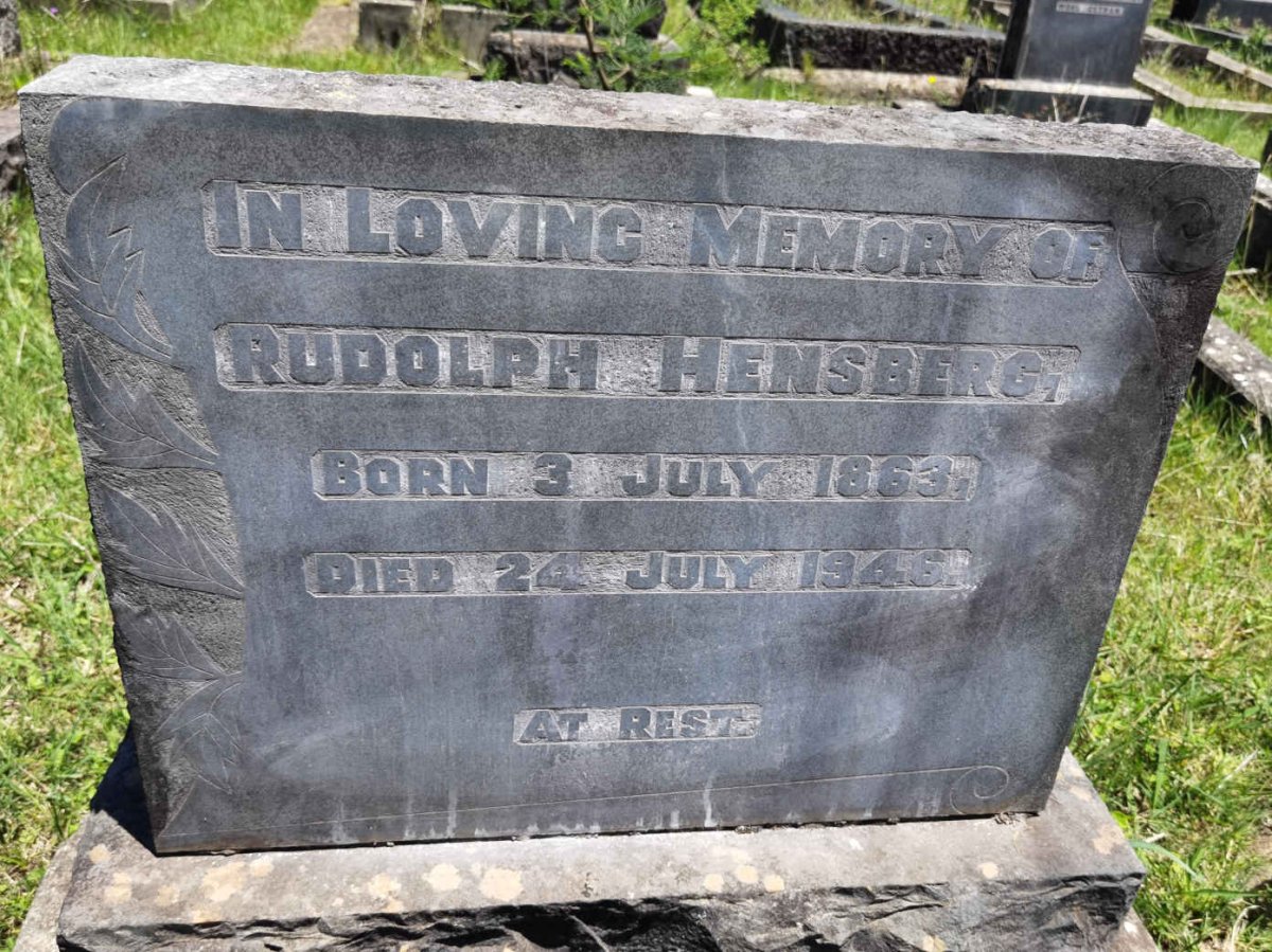 HENSBERG Rudolph 1863-1946