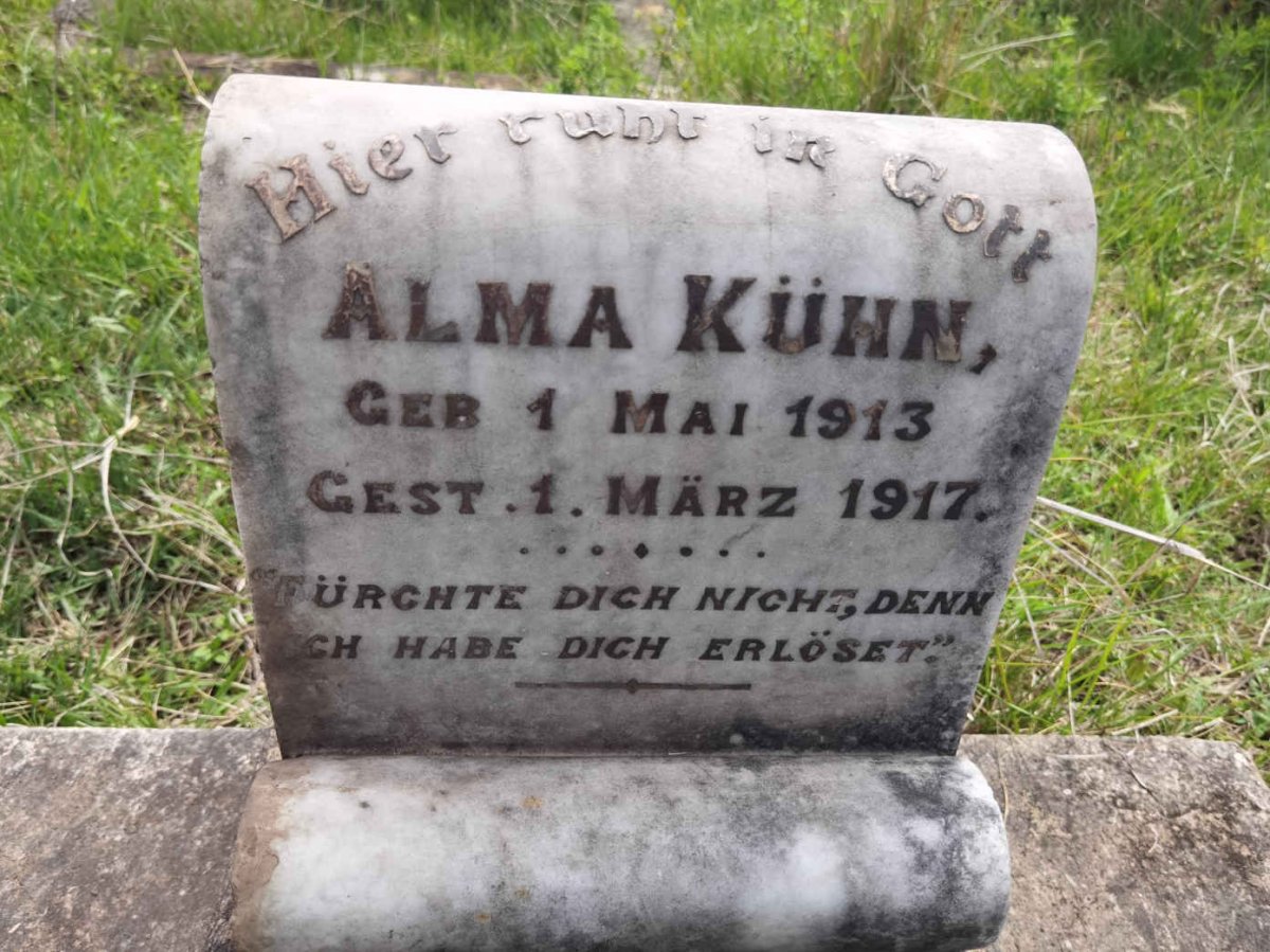 KUHN Alma 1913-1917