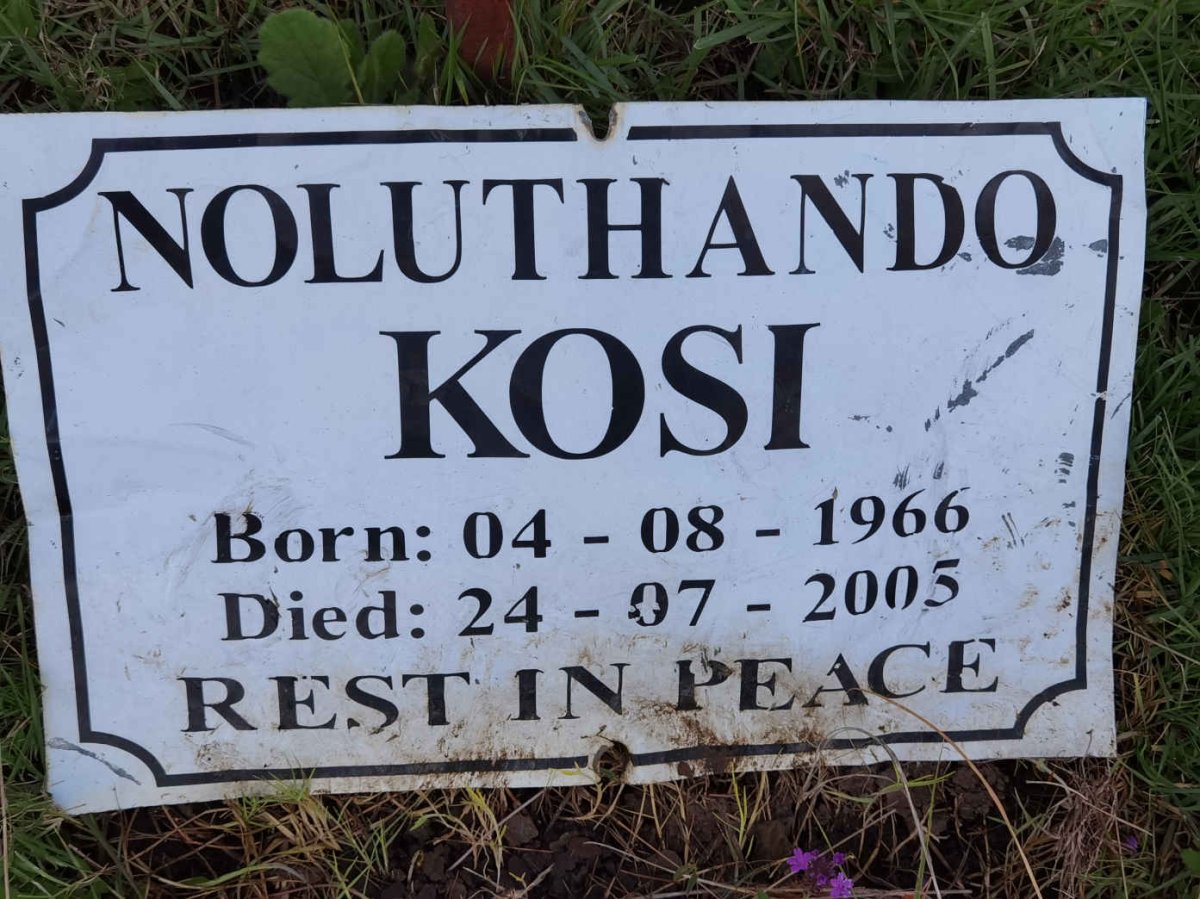 KOSI Noluthando 1966-2005