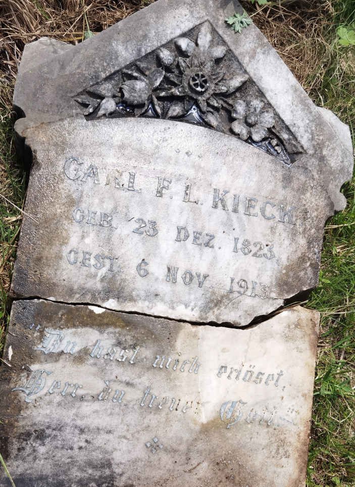 KIECK Carl F.L. 1823-1913