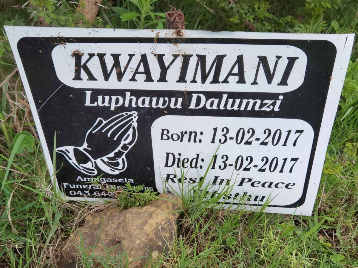 KWAYIMANI Luphawu Dalumzi 2017-2017