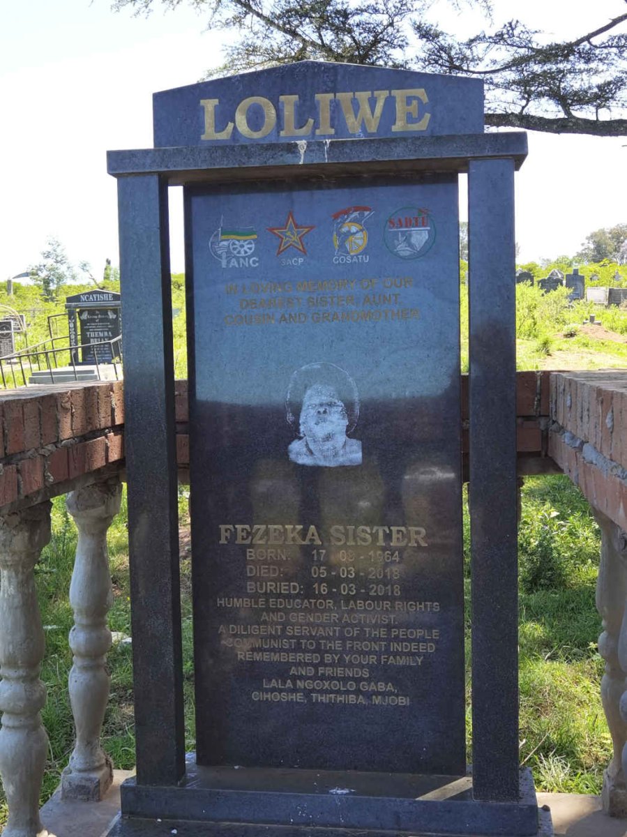 LOLIWE Fezeka Sister 1964-2018