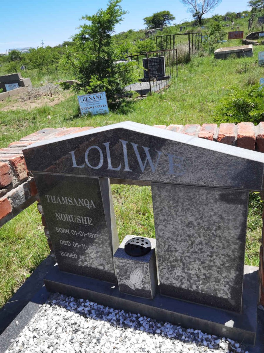 LOLIWE Thamsanqa Norushe