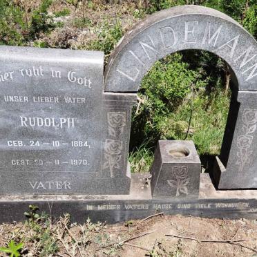 LINDEMANN Rudolph 1884-1970 &amp; Hulda Rebekka GOETSCH 1887-1965