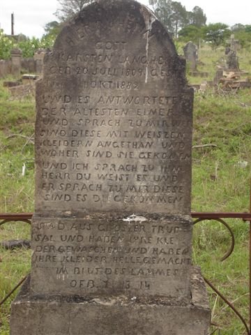 LANGHEIN Karsten 1809-1882
