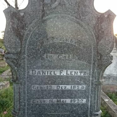 LENTZ Daniel F. 1854-1922