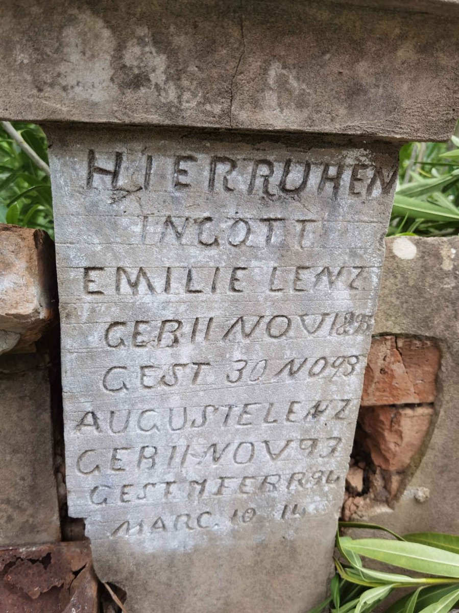 LENZ Emilie 1893-1893 :: LENZ Auguste 1893-1894
