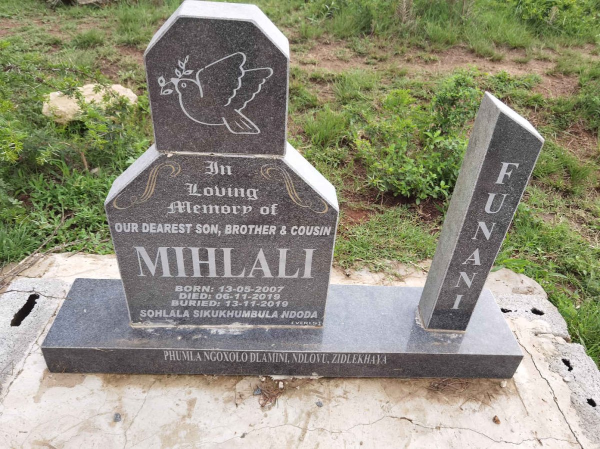 MIHLALI Funani 2007-2019