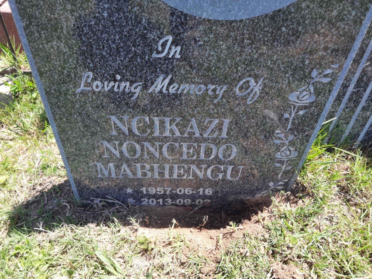 MABHENGU Ncikazi Noncedo 1957-2013