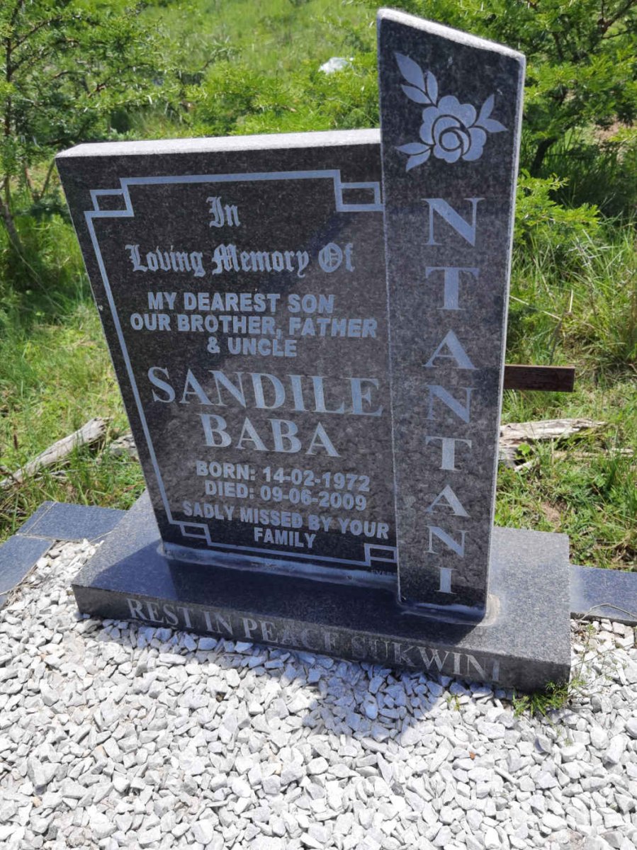 NTANTANI Sandile Baba 1972-2009
