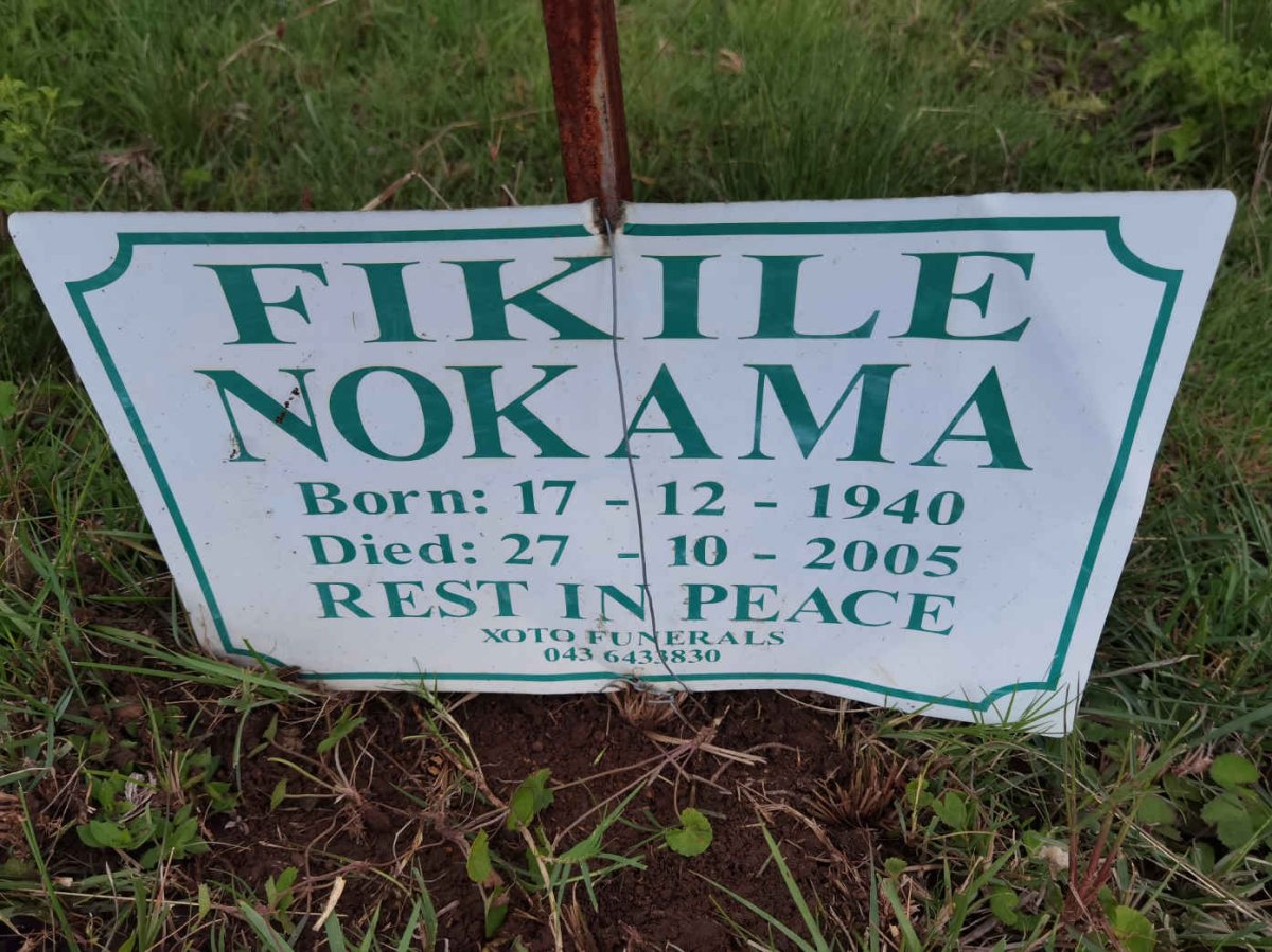 NOKAMA Fikile 1940-2005