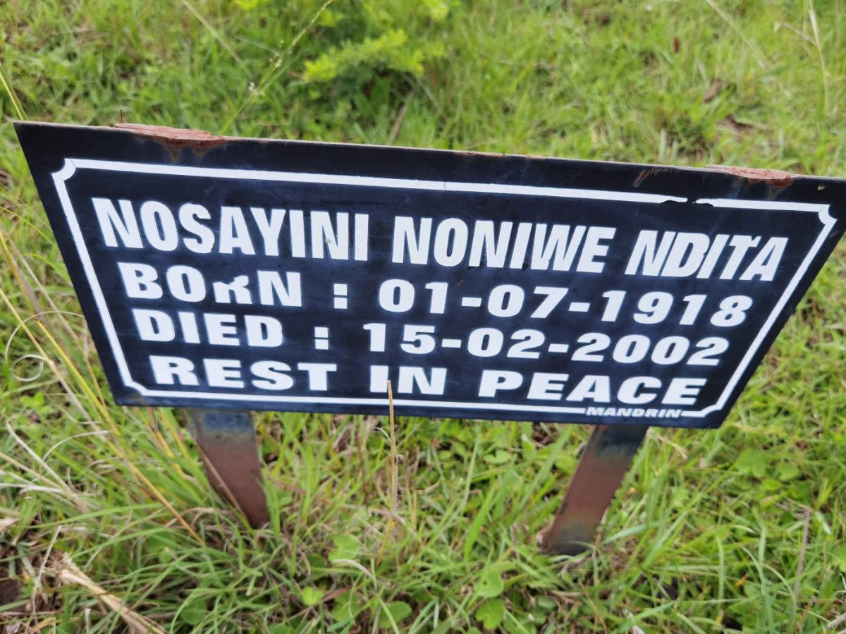 NDITA Nosayini Noniwe 1918-2002