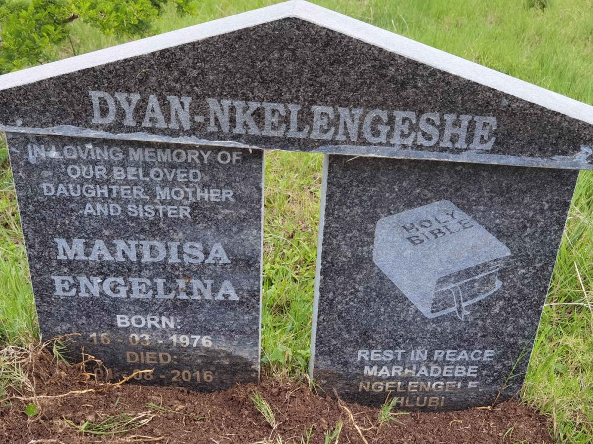 NKELENGESHE Mandisa Engelina, DYAN 1976-2016