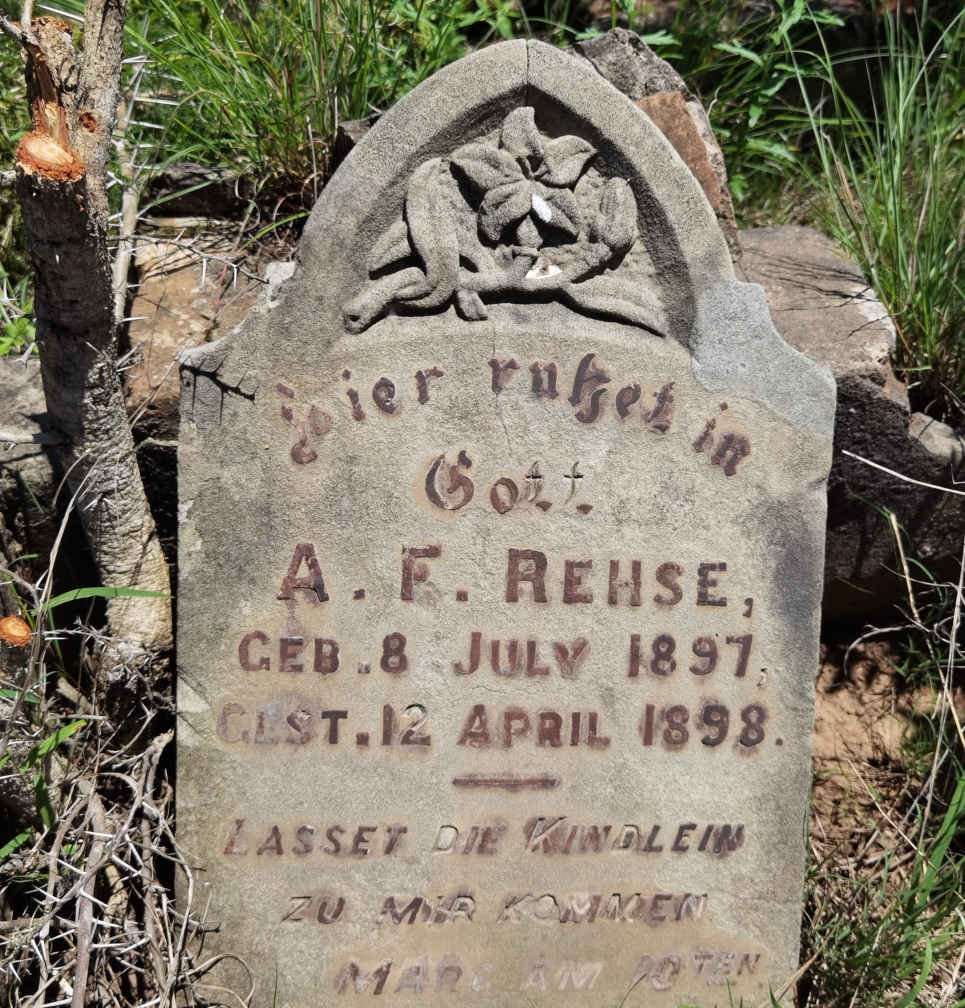 REHSE A.F. 1897-1898