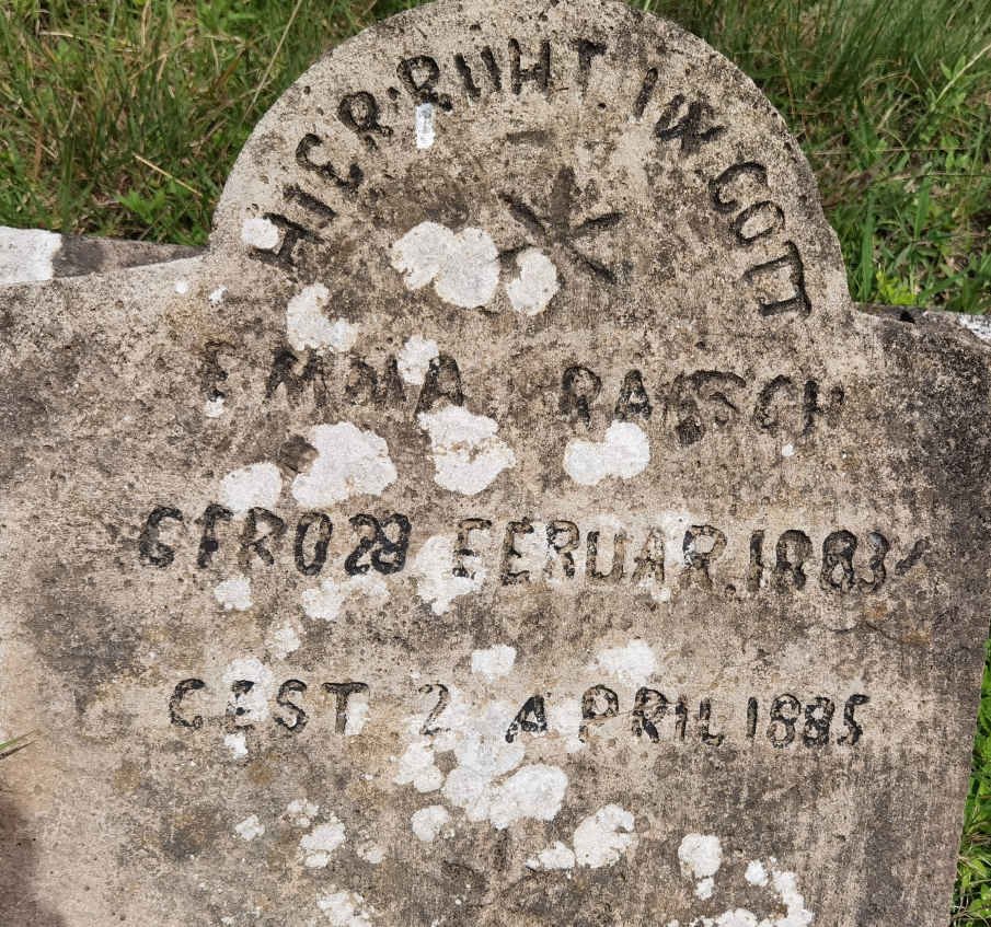 RAASCH Emma 1883-1885