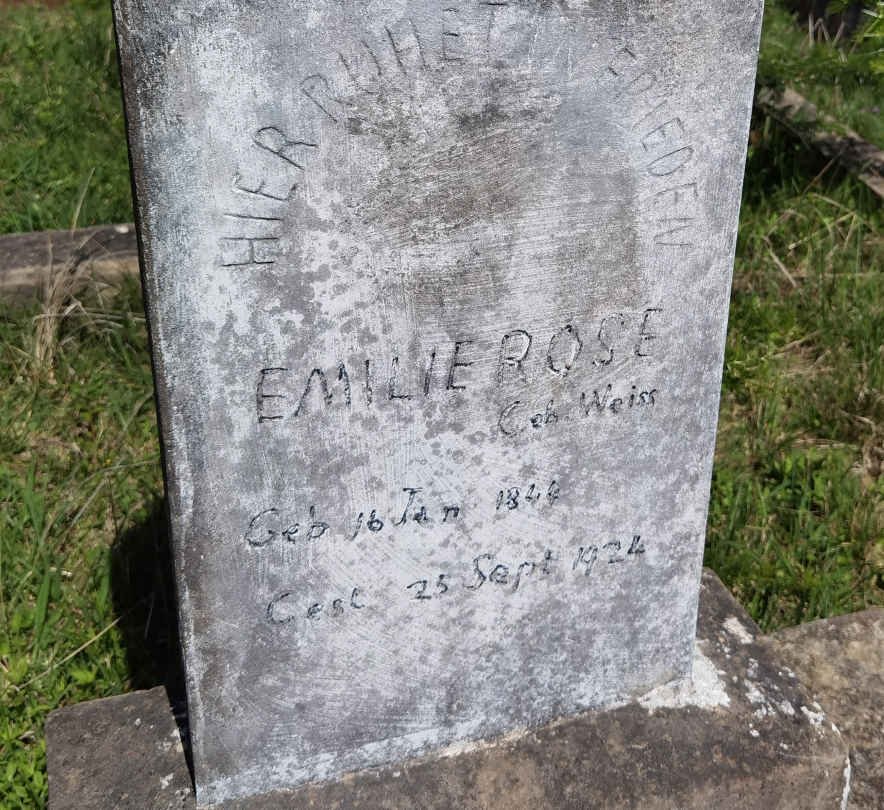 ROSE Emilie nee WEISS 184?-1924