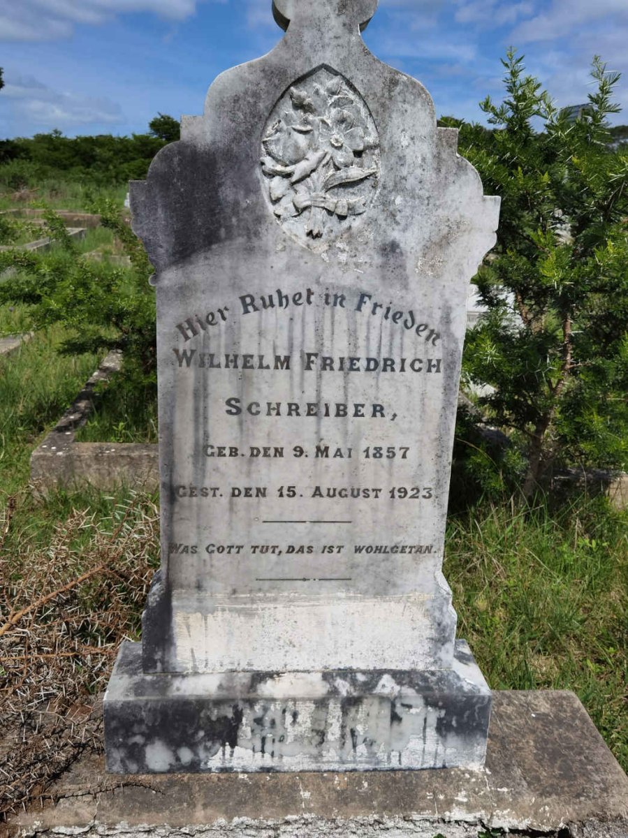 SCHREIBER Wilhelm Friedrich 1857-1923