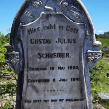 SCHREIBER Gustav Julius 1890-1941