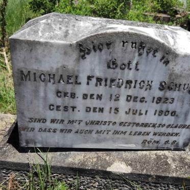 SCHULZ Michael Friedrich 1823-1900