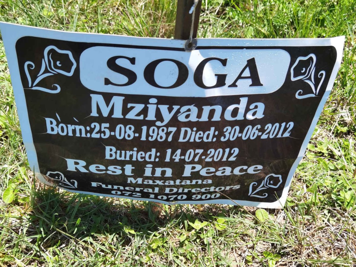 SOGA Mziyanda 1987-2012
