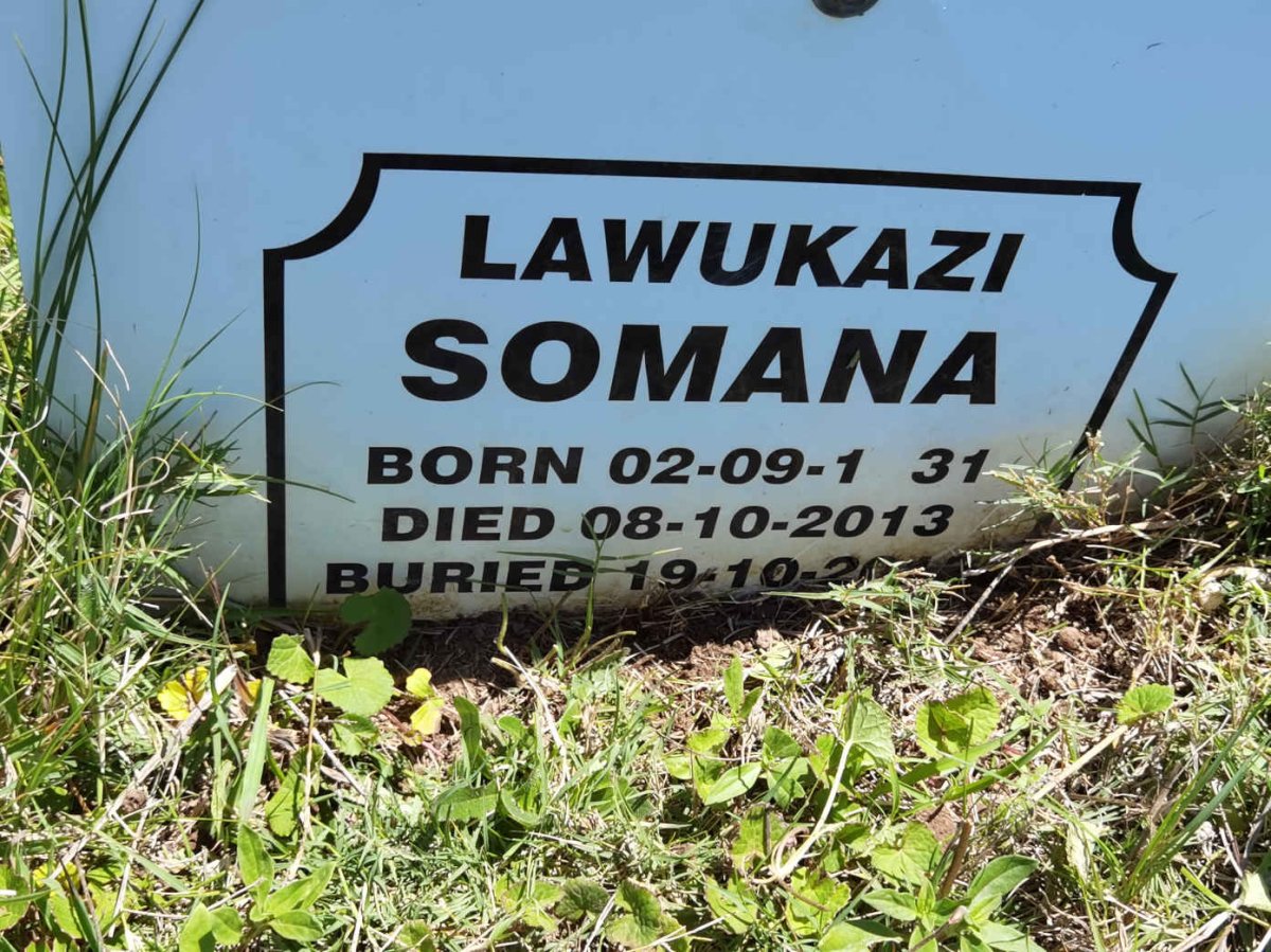 SOMANA Lawukazi 1931-2013