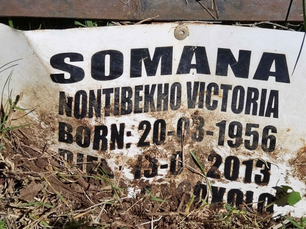 SOMANA Nontibekho Victoria 1956-2013