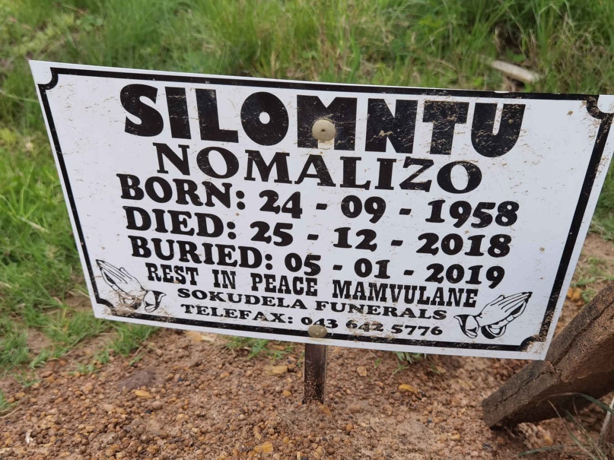 SILOMNTU Nomalizo 1958-2018
