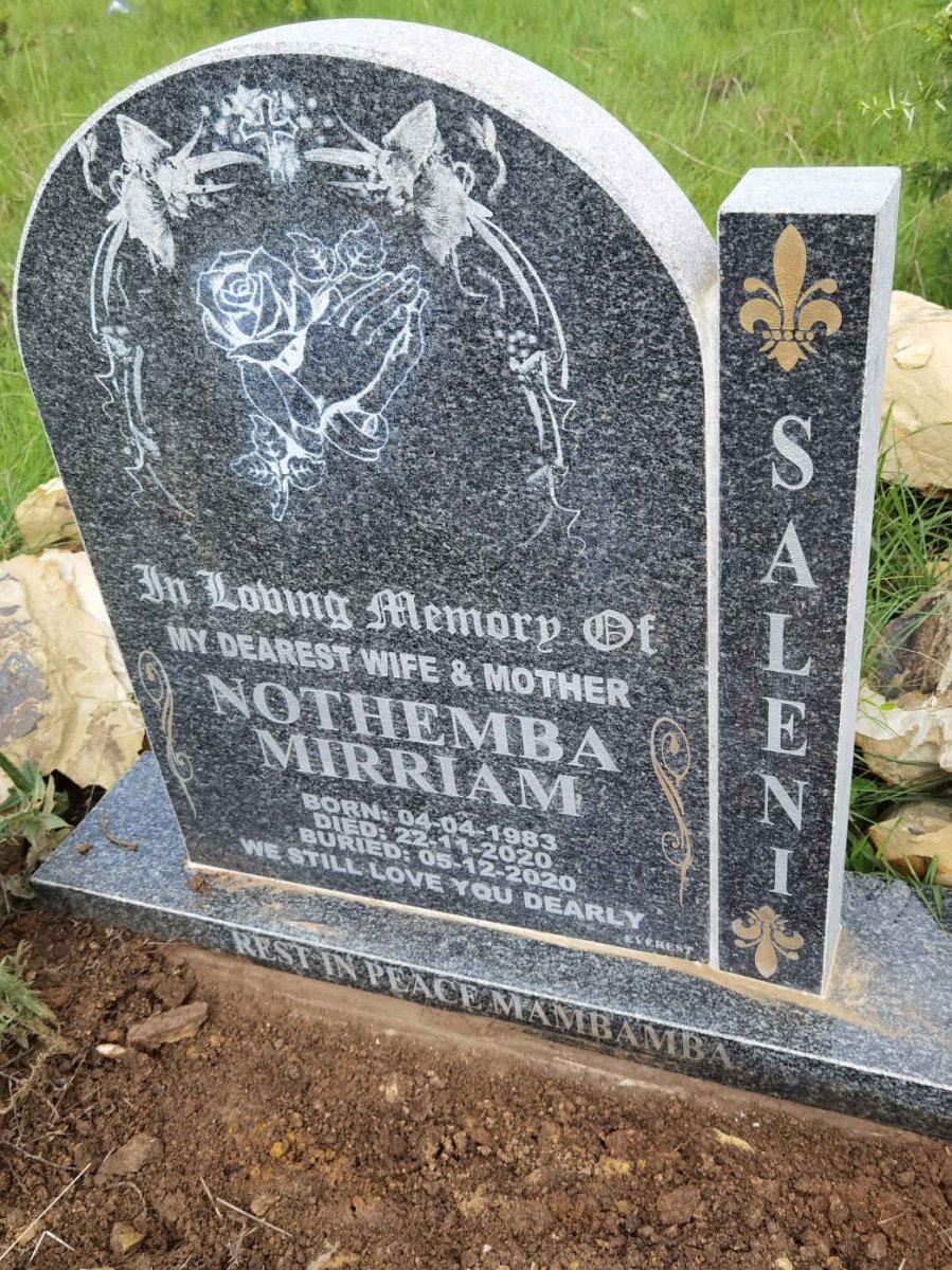 SALENI Nothemba Mirriam 1983-2020