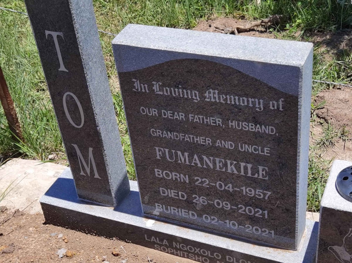 TOM Fumanekile 1957-2021