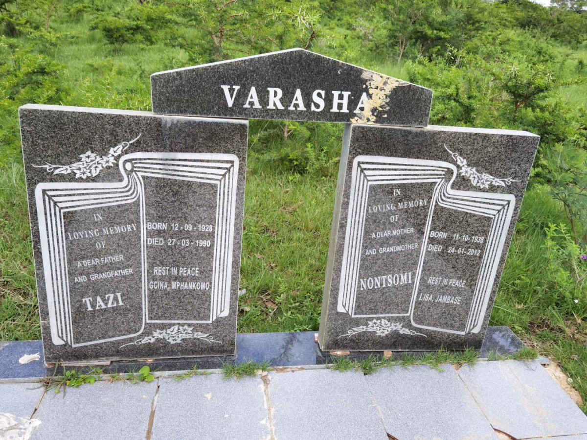 VARASHA Tazi 1928-1990 &amp; Nontsomi 1938-2012