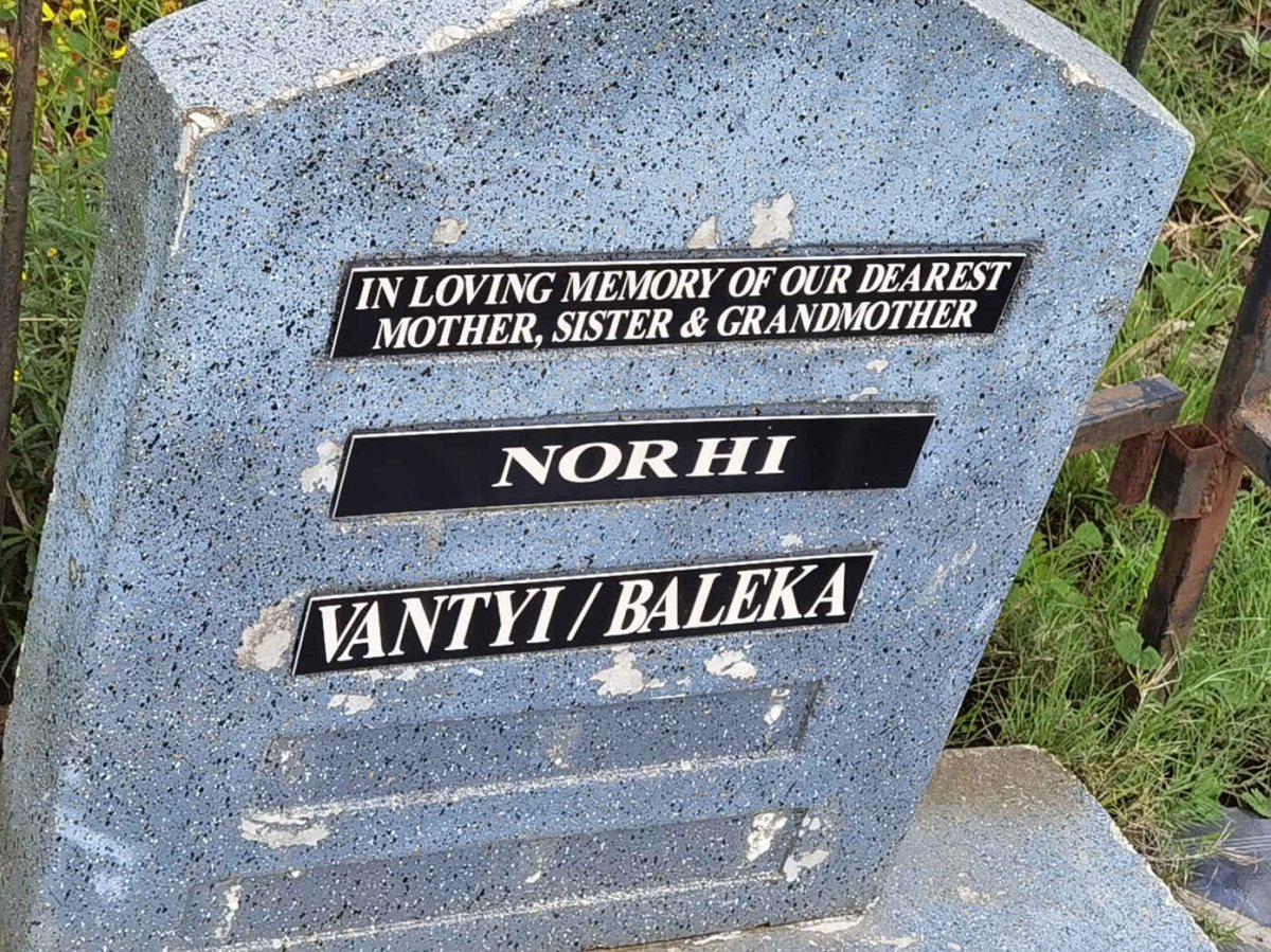 VANTYI Norhi nee BALEKA