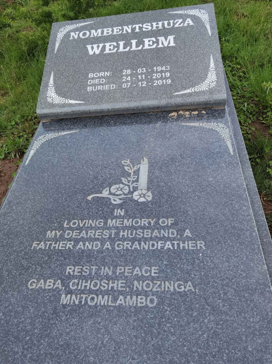 WELLEM Nombentshuza 1943-2019