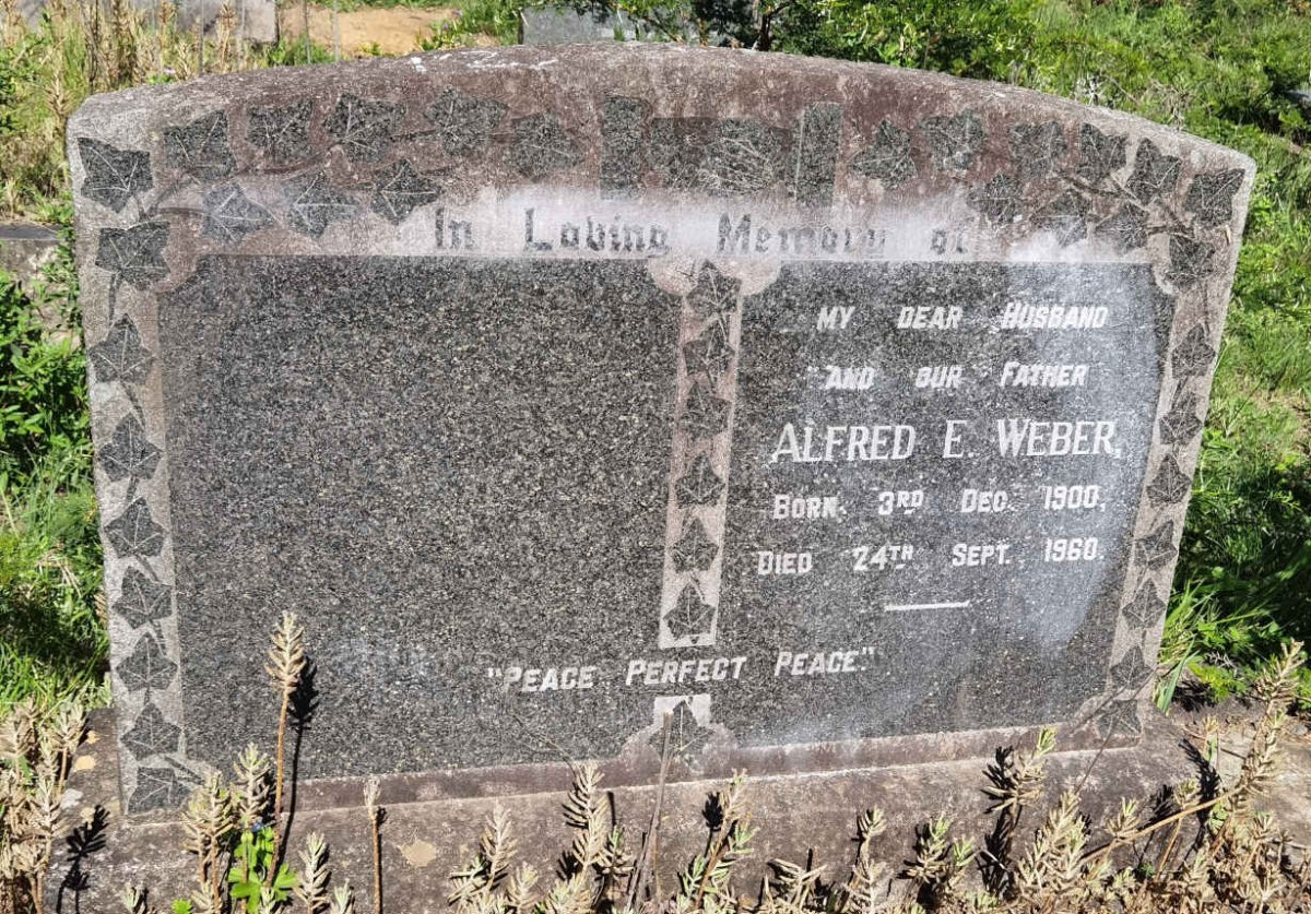 WEBER Alfred E. 1900-1960