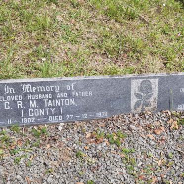 TAINTON C.R.M. 1902-1974 &amp; Rhoda BYRON 1906-1983