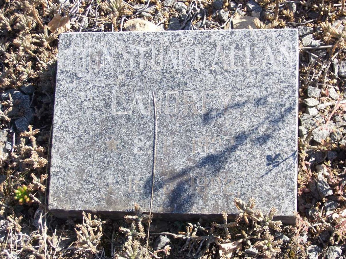 LANDREY John Stuart Allan 1927-1982