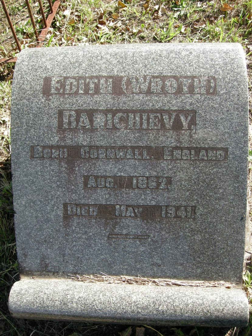 BARICHIEVY Edith nee WROTH 1862-1941