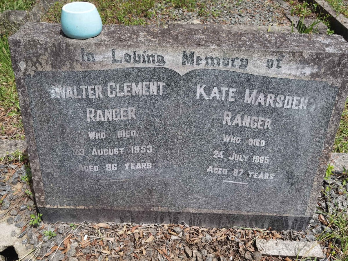 RANGER Walter Clement -1953 &amp; Kate Marsden -1965