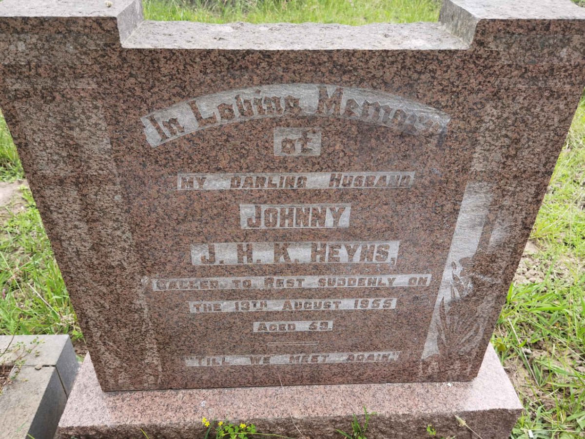 HEYNS J.H.K. -1955