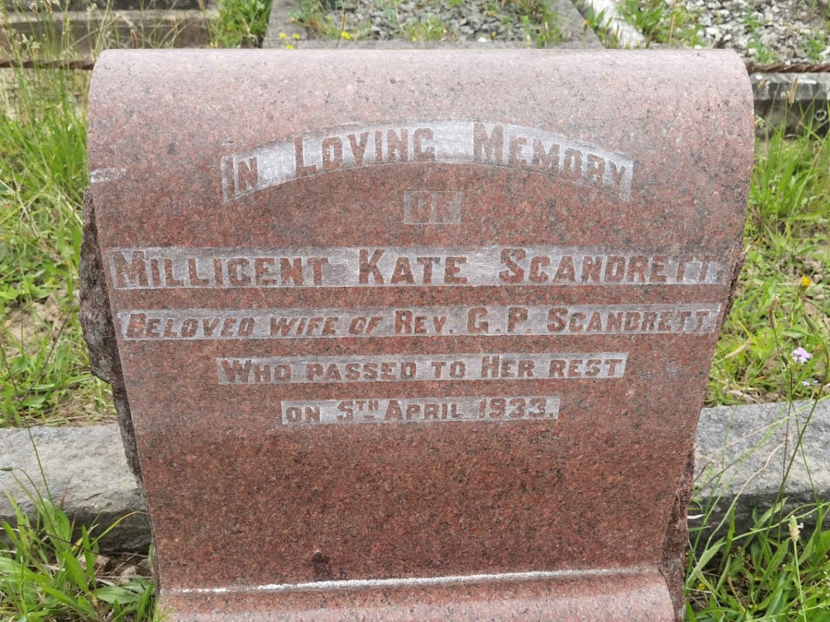 SCANDRETT Millicent Kate nee FULLER -1933