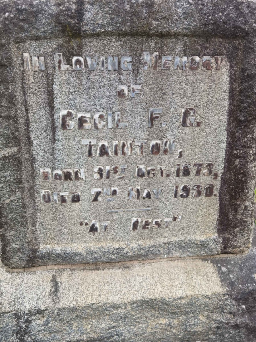 TAINTON Cecil F.G. 1873-1930