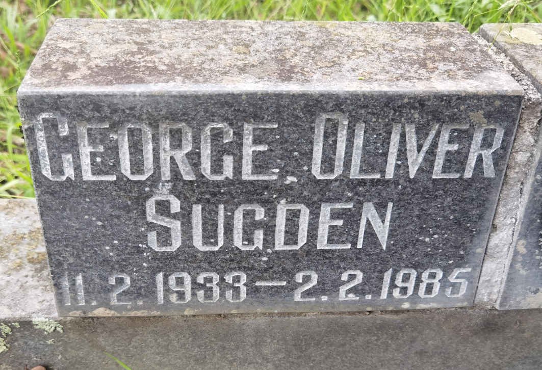 SUGDEN George Oliver 1933-1985