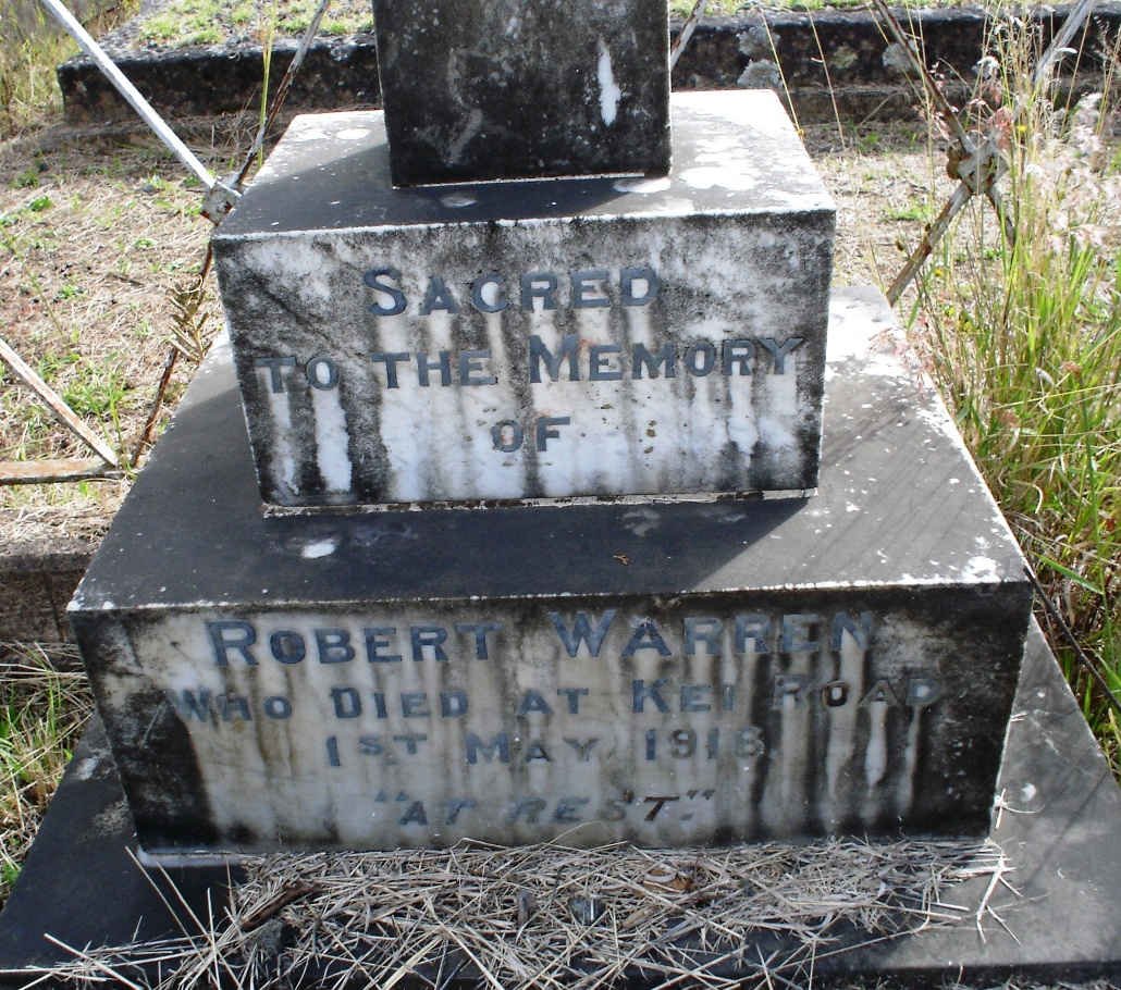 WARREN Robert -1916